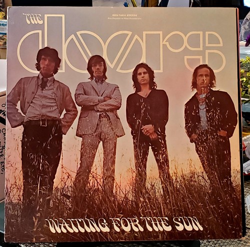 The doors waiting for - the,