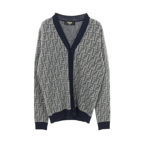 Cardigan fendi logo maglia - fendi,