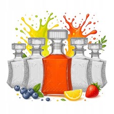 5x Caraffa in Vetro 750ml per