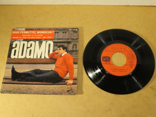 Disco giri vinile adamo - 45,