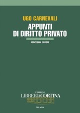 Appunti diritto privato - diritto,
