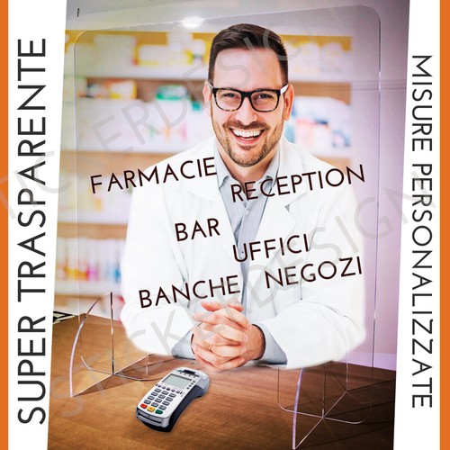 Barriera plexiglass di - barriera,