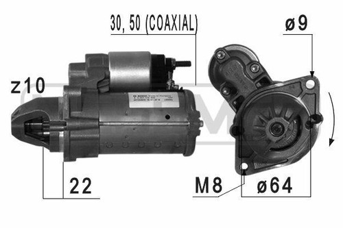 Motorino avviamento alfa mito - motorino,
