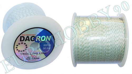 Dacron trecciato 500m 80lb - trecciato,