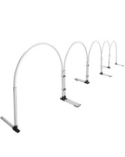 Hoopers slalom bianco in plastica nuovo regolamento esami