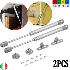 2 PZ PISTONI PISTONE A GAS ANTA MOLLA BRACCETTO AMMORTIZZATORE GAS CUCINA MOBILI