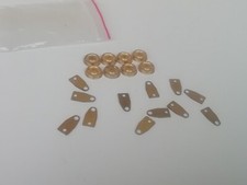 TRAINS, HANDMADE, 8 BRASS