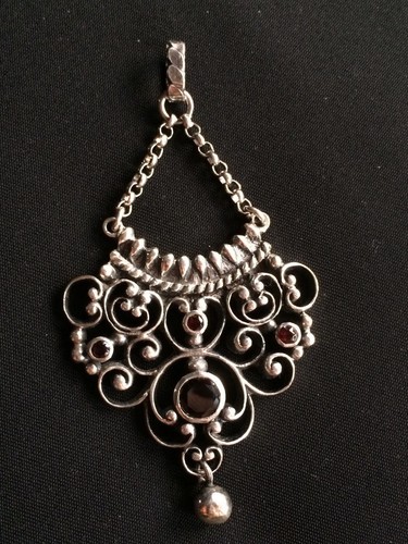 Antico pendente argento 925