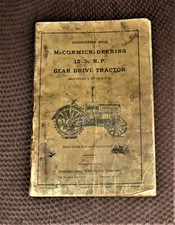 Manuale istruzioni trattore