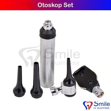 Otoscopio Strumenti ORL Esame Diagnostico Orecchio Speculum Lampada Orecchio