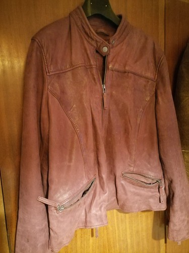 Giacca pelle donna - giacca,
