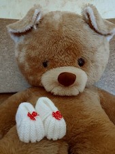 SCARPETTE NEONATO IN LANA