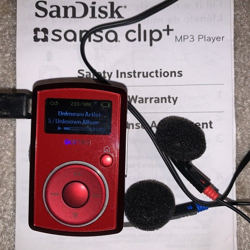 Sandisk sansa clip rosso - sandisk, (2