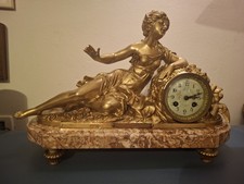 Orologio Pendola  antico Francese French  Clock Horloge Francąise Ancienne