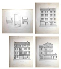Stampe antiche PARIS ECOLE