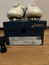 ASICS TIGREOR ST cultura gold/italian blue  US 6 UK 5 EU 39 PY409 9454