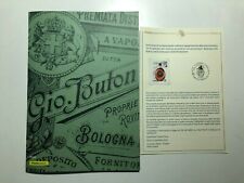 2020 Folder Gio. Buton Vecchia Romagna Bologna + Bollettino Illustrativo