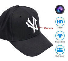 Cappello con Camera in HD per Registrazione Audio/Video e Memoria SD