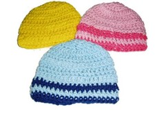 Lotto 3 cappelli stile maglia