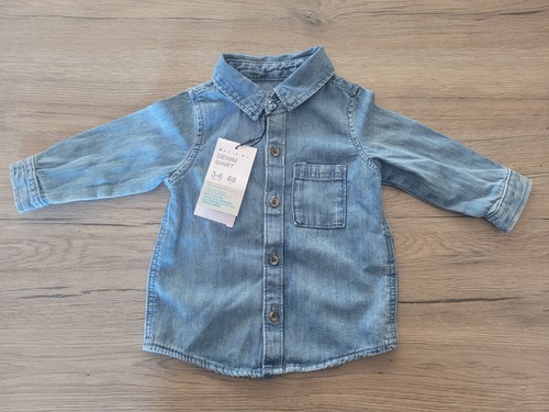 Camicia jeans per neonato - jeans,