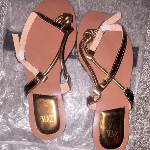 Zara women gold - zara, beige