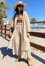 ZARA KIMONO LUNGO RICAMATO