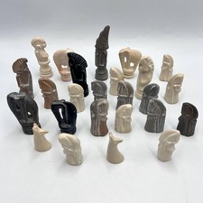 Scacchi in alabastro fatti a