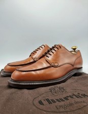 STUNNING Church's X Alan McAfee grembiule punta divisa scarpa derby UK 7,5 US 8,5 EU 41,5