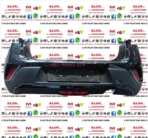 Paraurti posteriore opel mokka - paraurti,