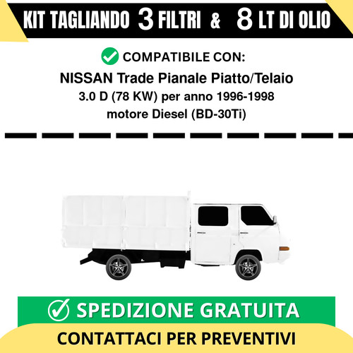 Tagliando per nissan trade - tagliando,