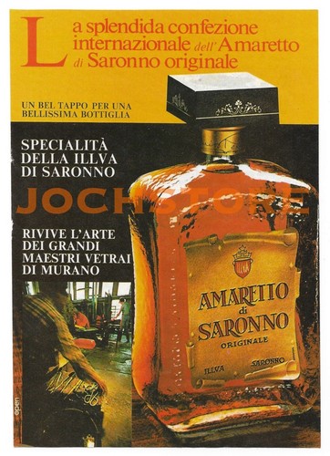 Pubblicità amaretto - pubblicità,