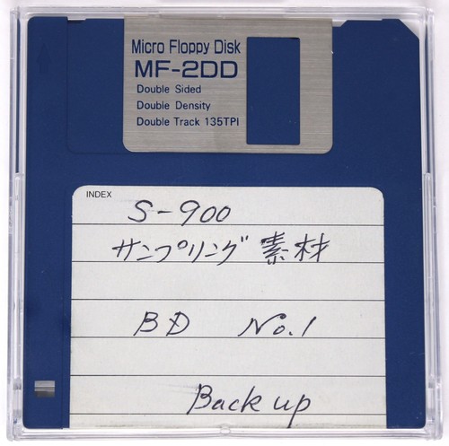 Floppy disk formato - , akai
