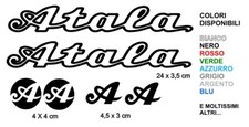 KIT Adesivi Atala sticker decals Bicicletta Bike Vintage Alta Qualità Logo
