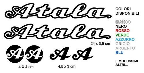 Kit adesivi atala - adesivi, sticker