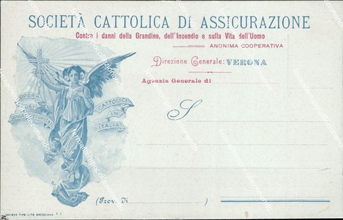 Bc312 cartolina verona citta - cartolina, citta'