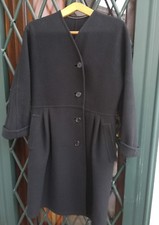 Cappotto Giubbino Black Cashmere & Virgin Wool Coat Cappotto Nero  taglia 38