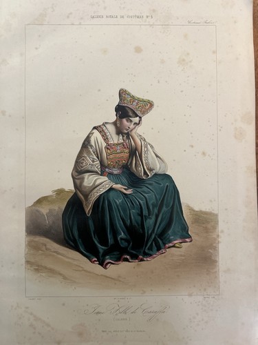 Calabria jeune fille - calabria;,