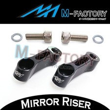 Black Rearview Mirror Riser