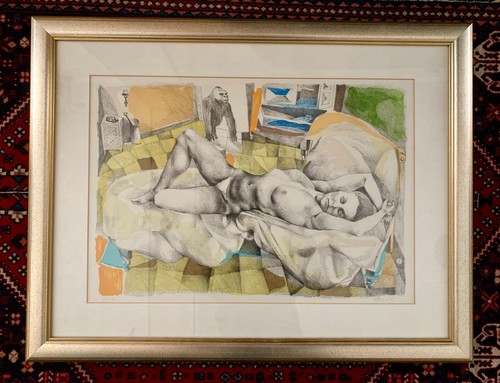 Litografia caro kong - litografia, "caro,
