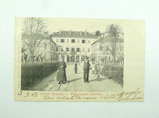 vecchia cartolina fotografia vintage MONZA ARCORE VILLA CASATI BERLUSCONI 1903
