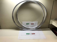 COPPIA CERCHI ACCIAIO DUCATI CUCCIOLO CICLOMOTORE  24 X 1 3/4 36 FORI WO38