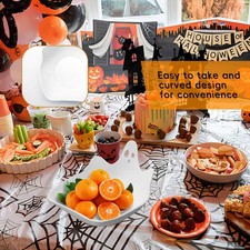 Ciotola per caramelle di Halloween, ciotola per noci fantasma, porta caramelle