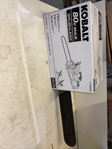 Motosega kobalt 80v max - motosega,