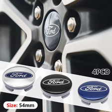 Ford coprimozzo 54mm set 4 tappi ruota coprimozzi tappo ABS blu/nero/silver