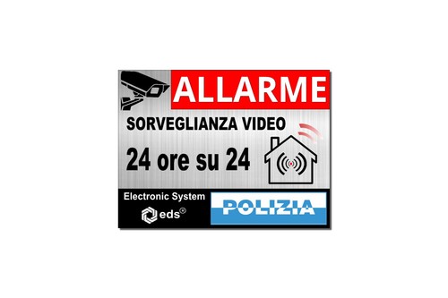 Adesivi allarme - adesivi,
