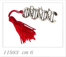 Ciondolo LAUREA Laureato DNA BIOLOGIA con nappina BOMBONIERA 06DX