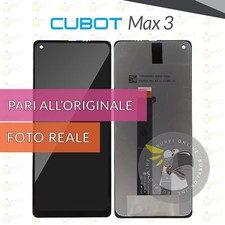 DISPLAY CUBOT MAX 3 SCHERMO LCD VETRO TOUCH SCREEN RICAMBIO PARI A ORIGINALE