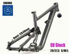 Soft Tail Bike Frame Full Suspension Aluminum  29/27.5 er Enduro  DH  EU Stock