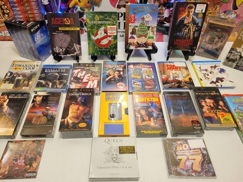 New sealed watermarks vhs - new,
