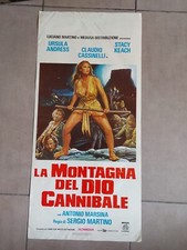 LA MONTAGNA DEL DIO CANNIBALE Antonio Marsina Locandina Cinema Poster